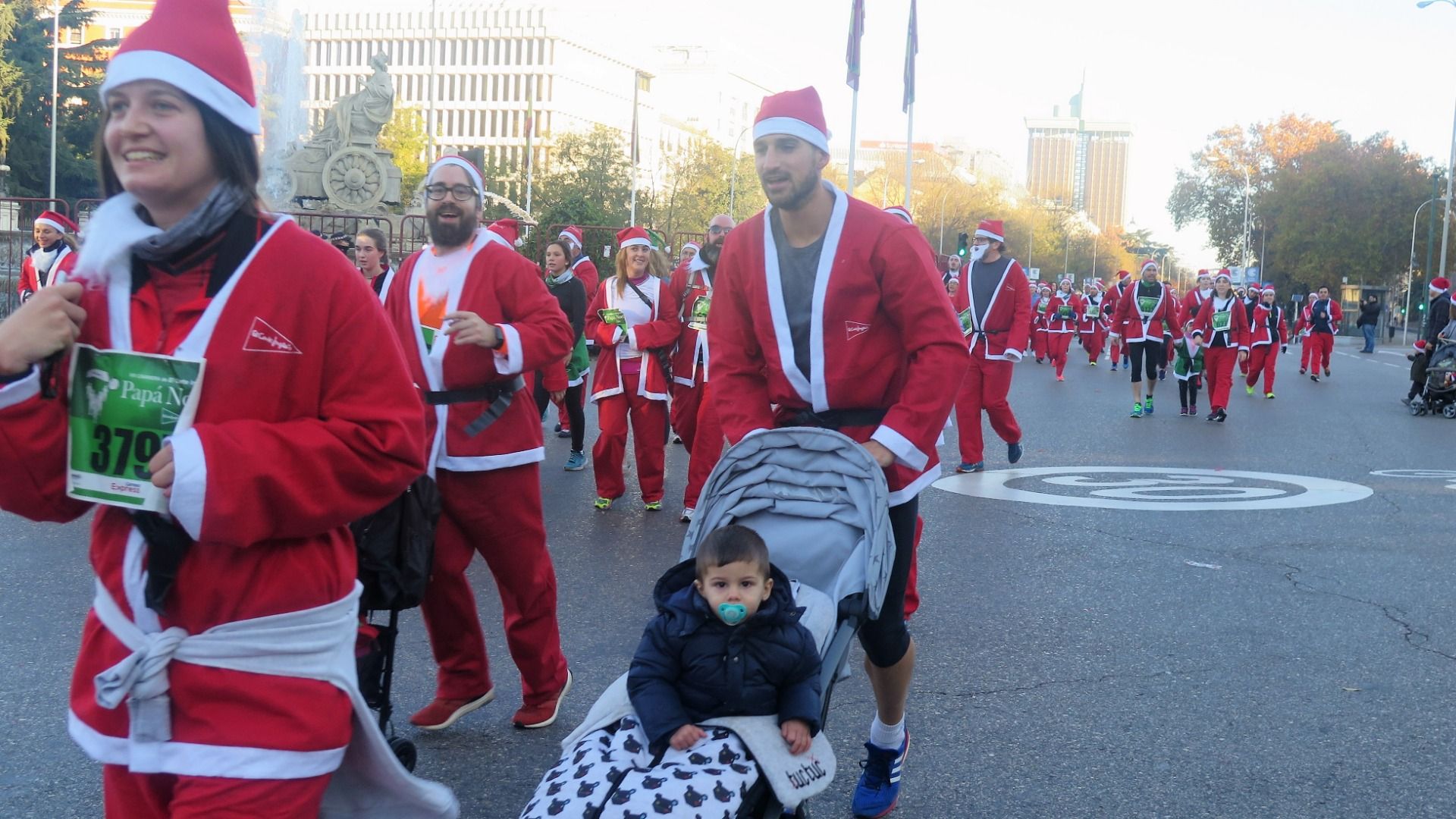 El Ambiente de la Carrera de Papá Noel 2018-1