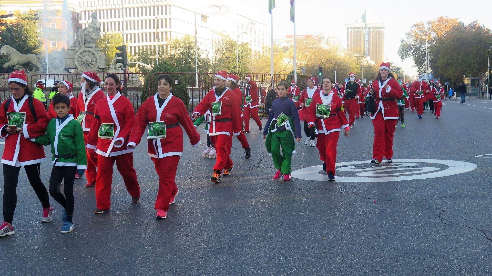 El Ambiente de la Carrera de Papá Noel 2018-3