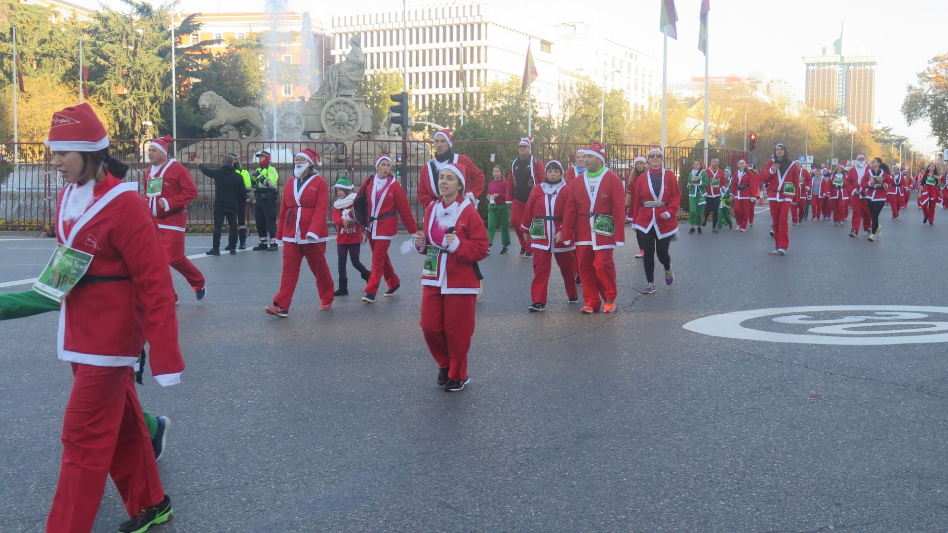 El Ambiente de la Carrera de Papá Noel 2018-3