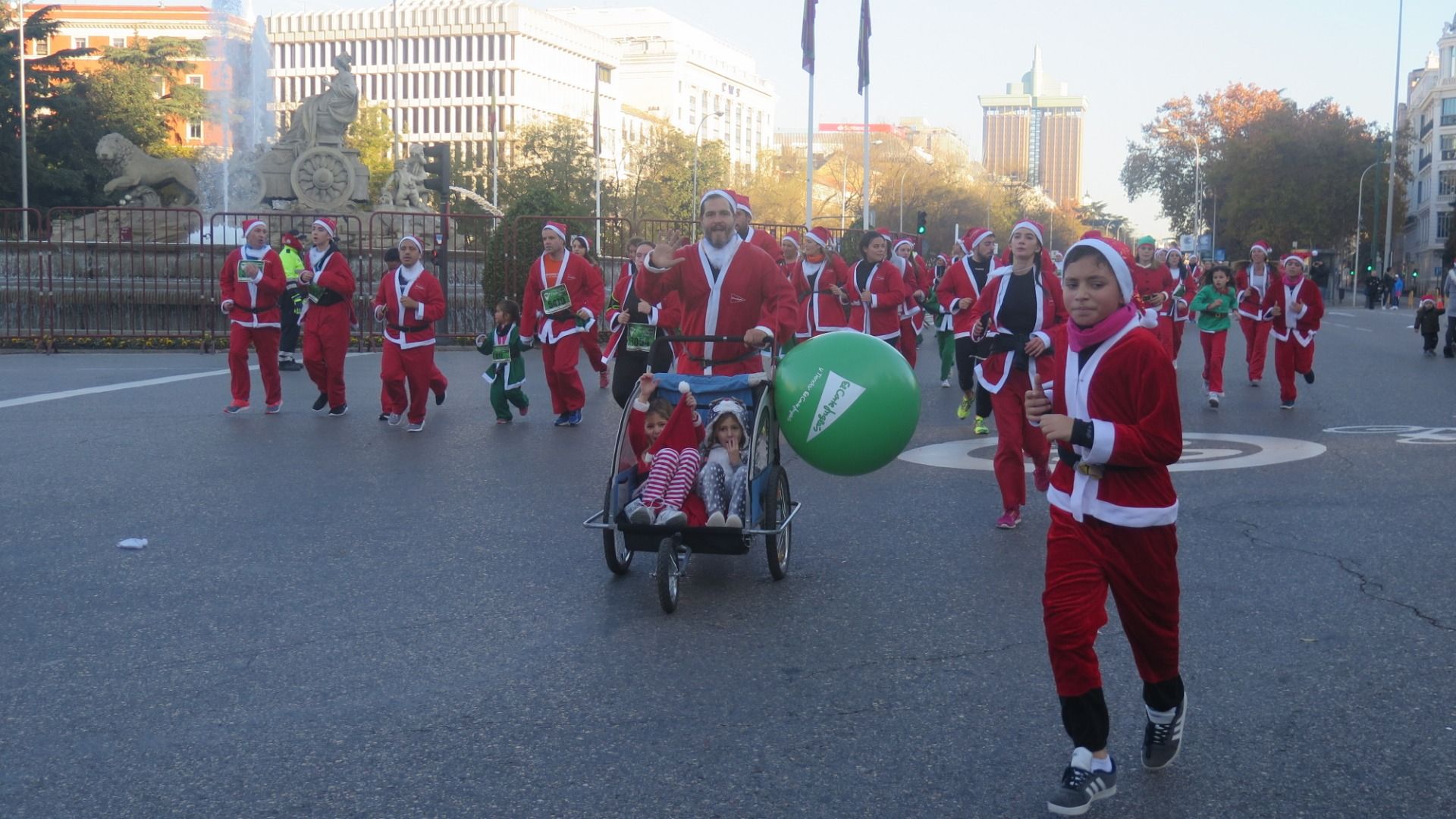 El Ambiente de la Carrera de Papá Noel 2018-1
