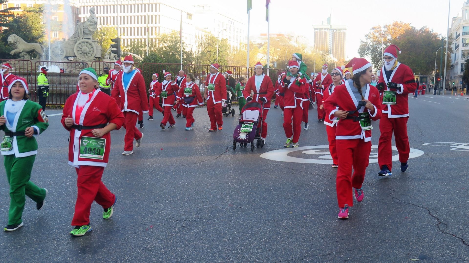 El Ambiente de la Carrera de Papá Noel 2018-3