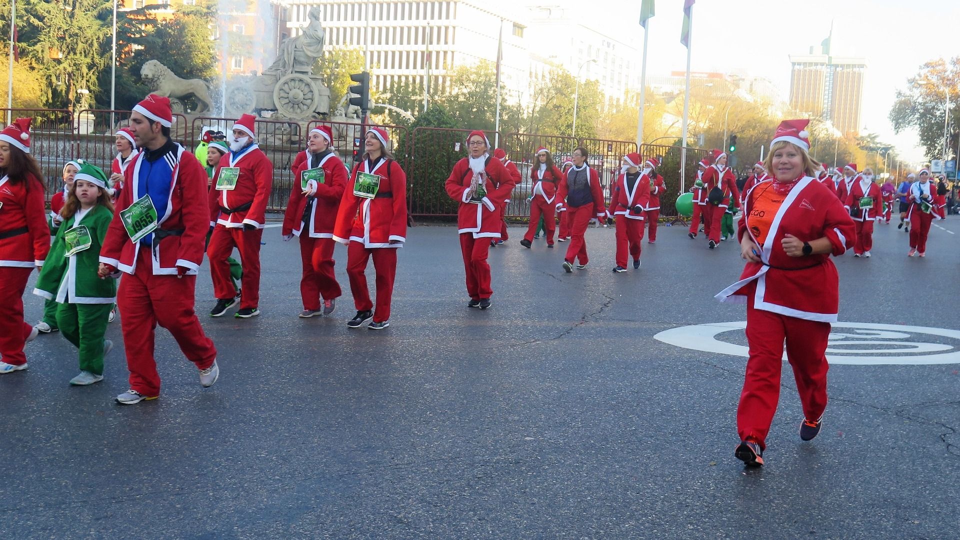 El Ambiente de la Carrera de Papá Noel 2018-3