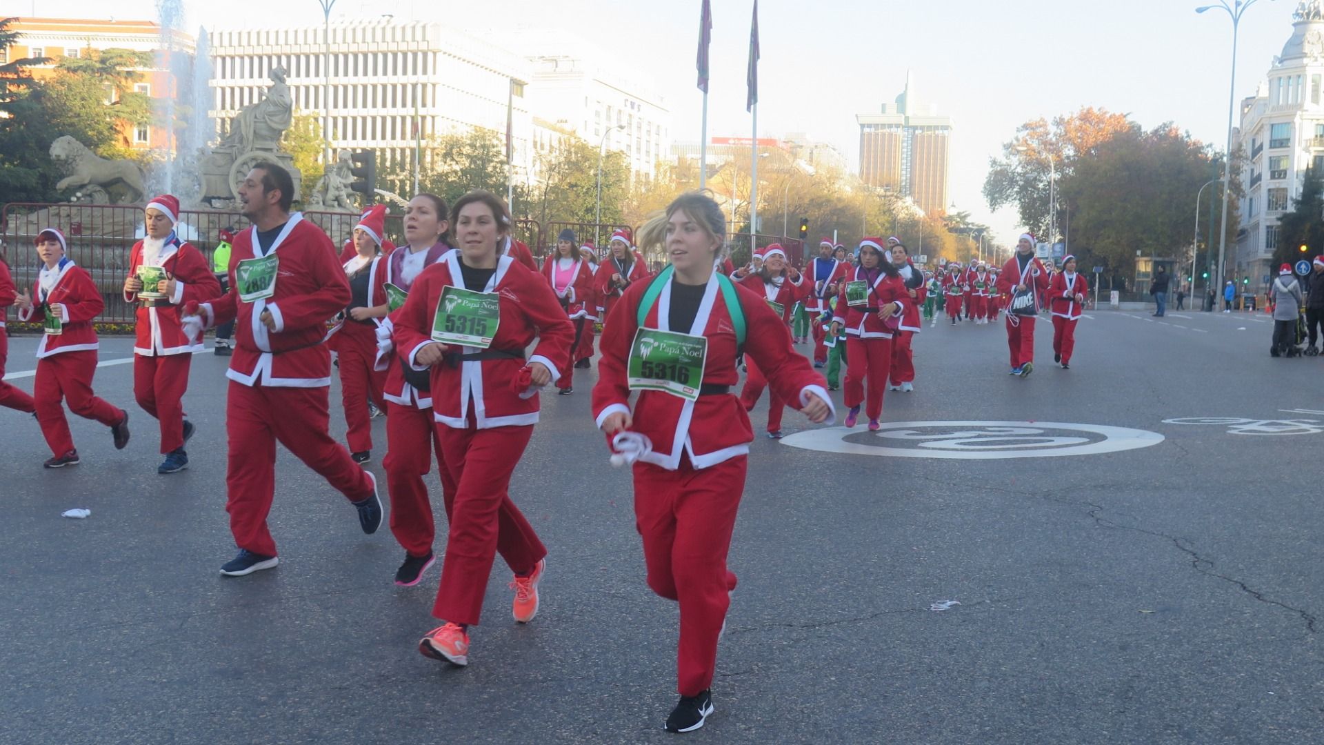 El Ambiente de la Carrera de Papá Noel 2018-1