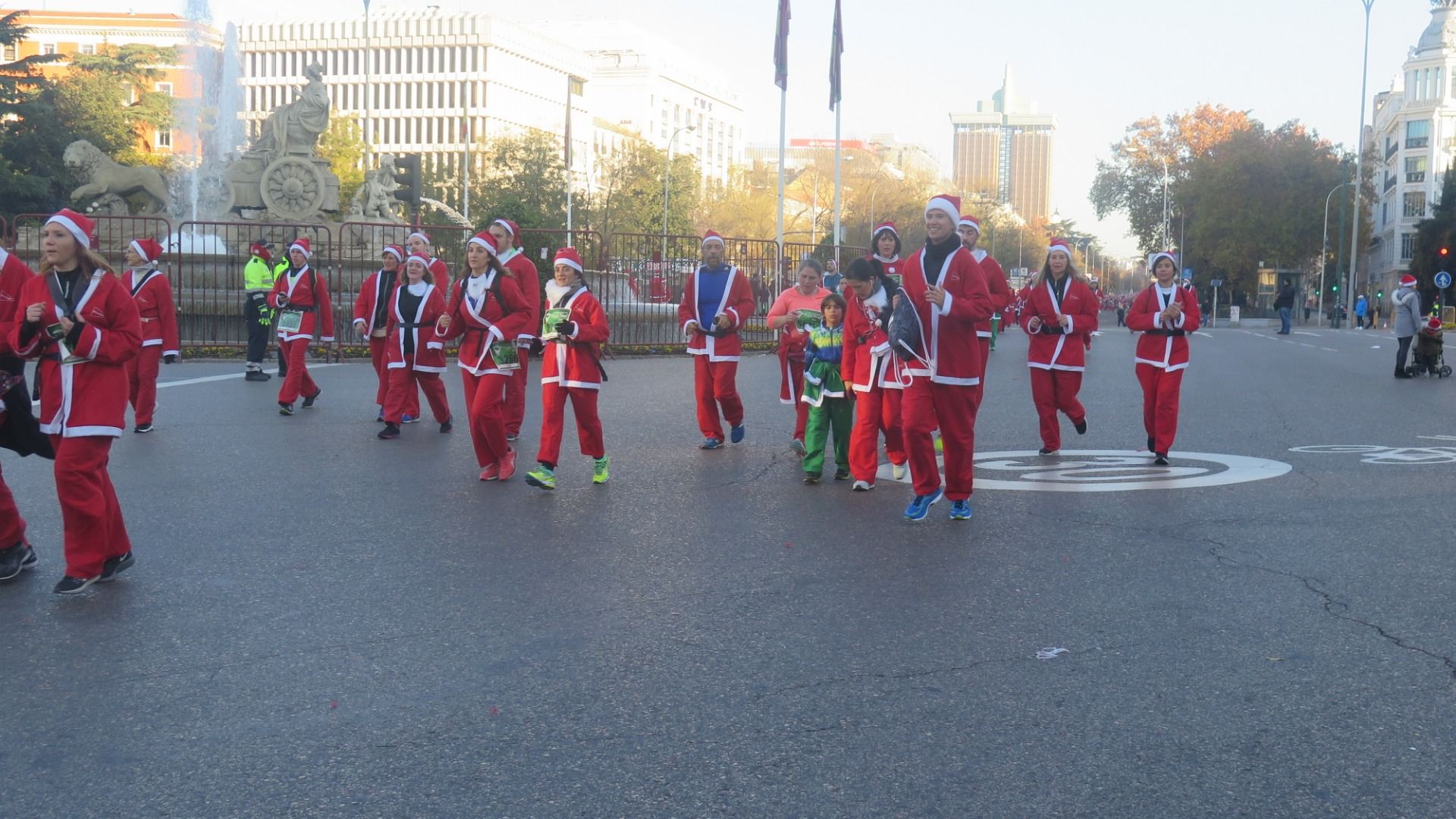 El Ambiente de la Carrera de Papá Noel 2018-1