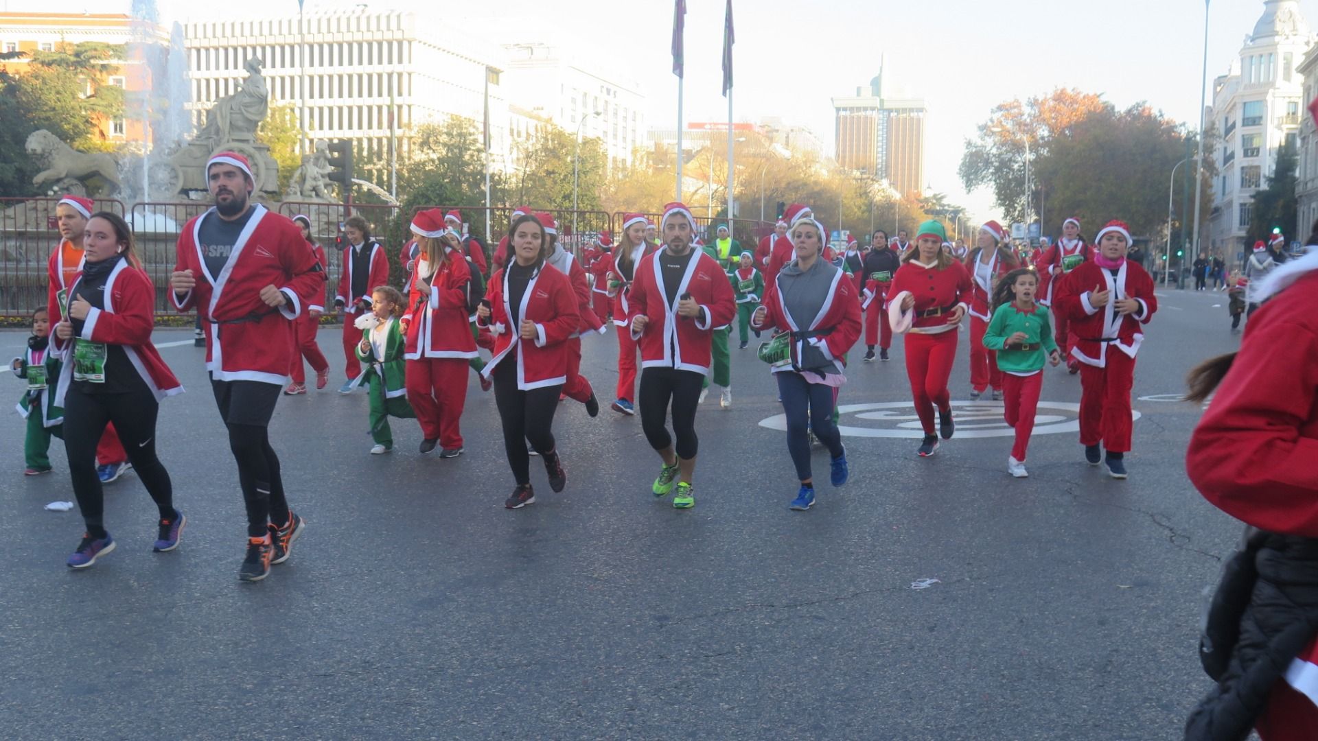 El Ambiente de la Carrera de Papá Noel 2018-1