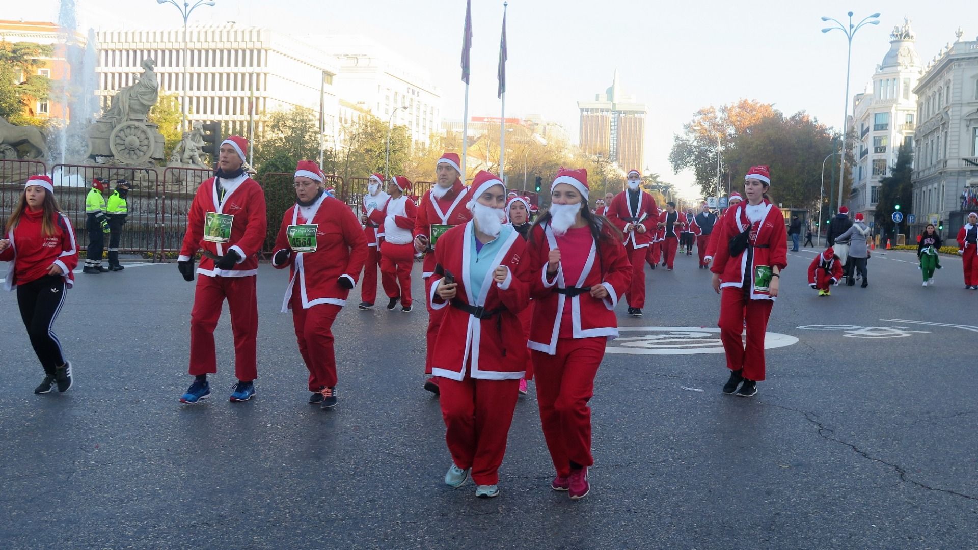 El Ambiente de la Carrera de Papá Noel 2018-1