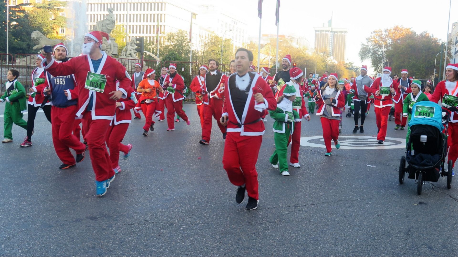 El Ambiente de la Carrera de Papá Noel 2018-1