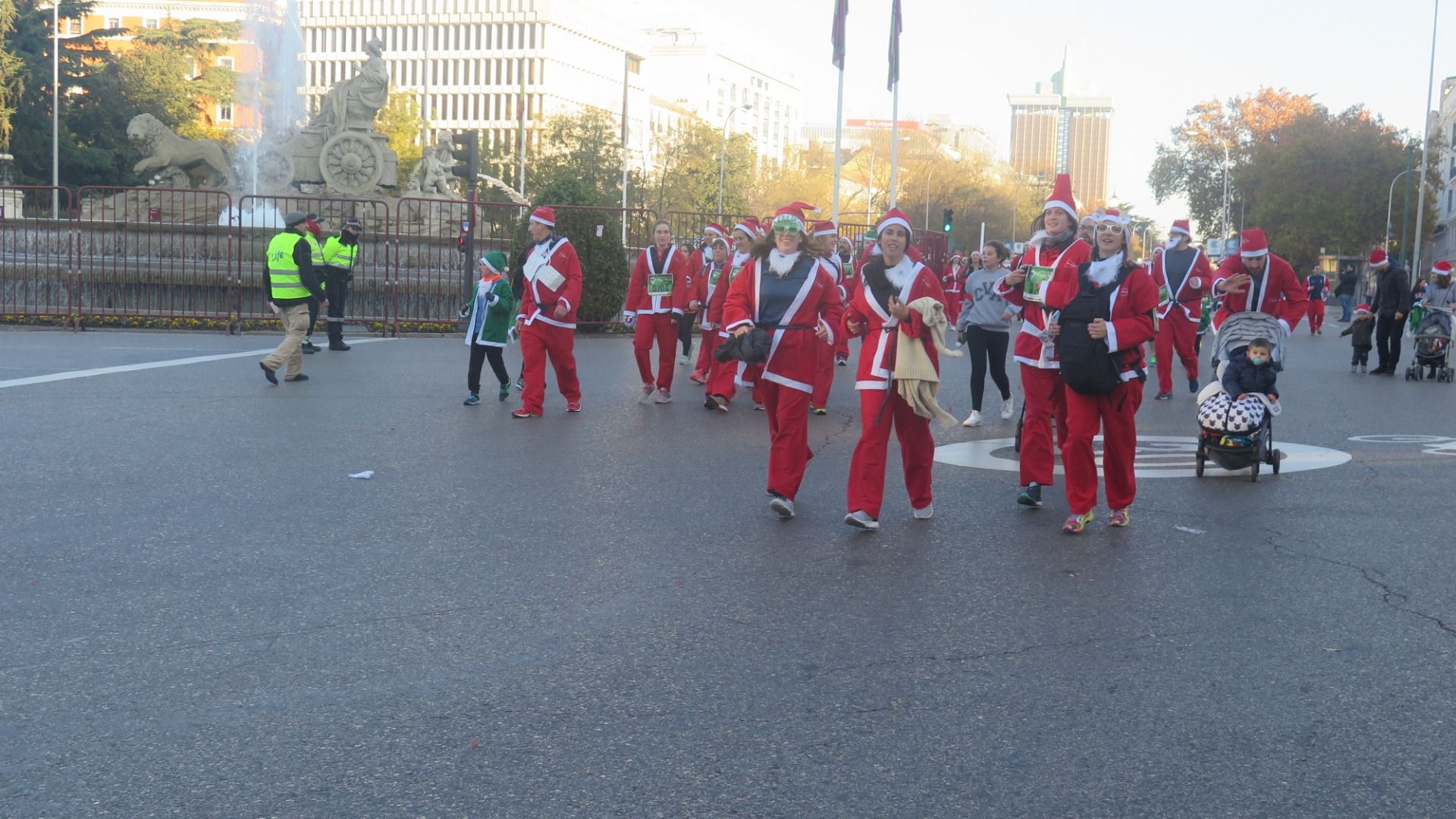 El Ambiente de la Carrera de Papá Noel 2018-1
