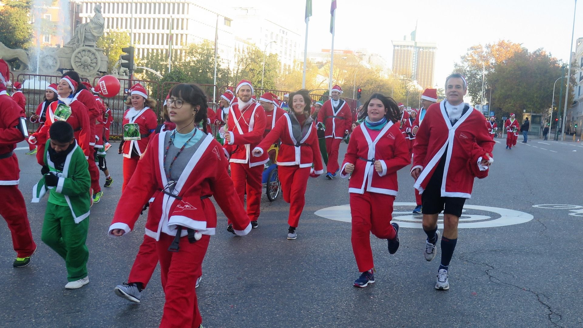 El Ambiente de la Carrera de Papá Noel 2018-3