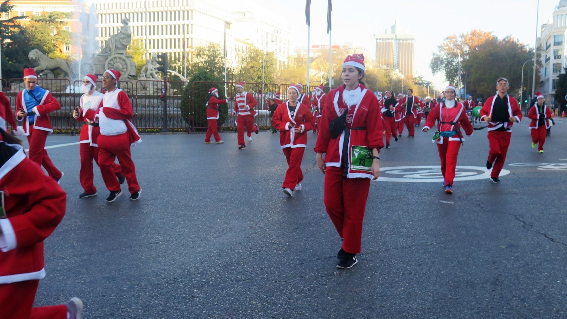 El Ambiente de la Carrera de Papá Noel 2018-1