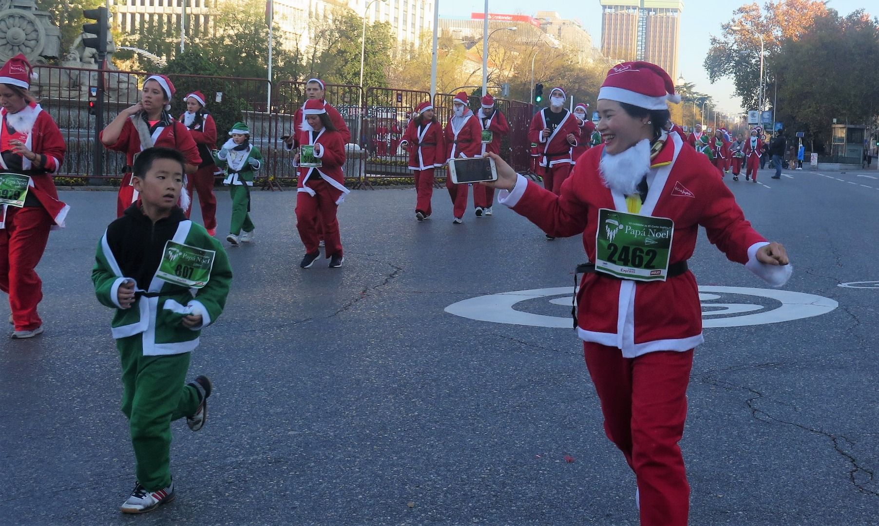El Ambiente de la Carrera de Papá Noel 2018-4