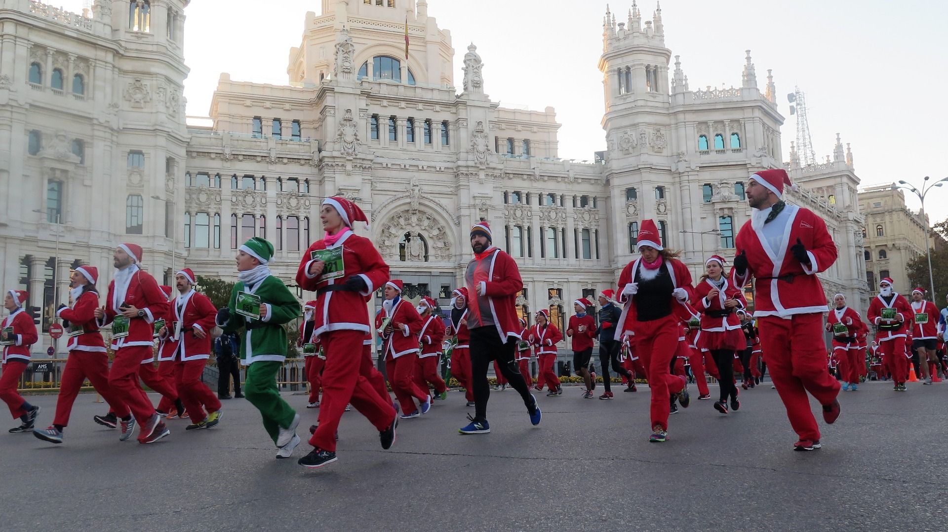 El Ambiente de la Carrera de Papá Noel 2018-7