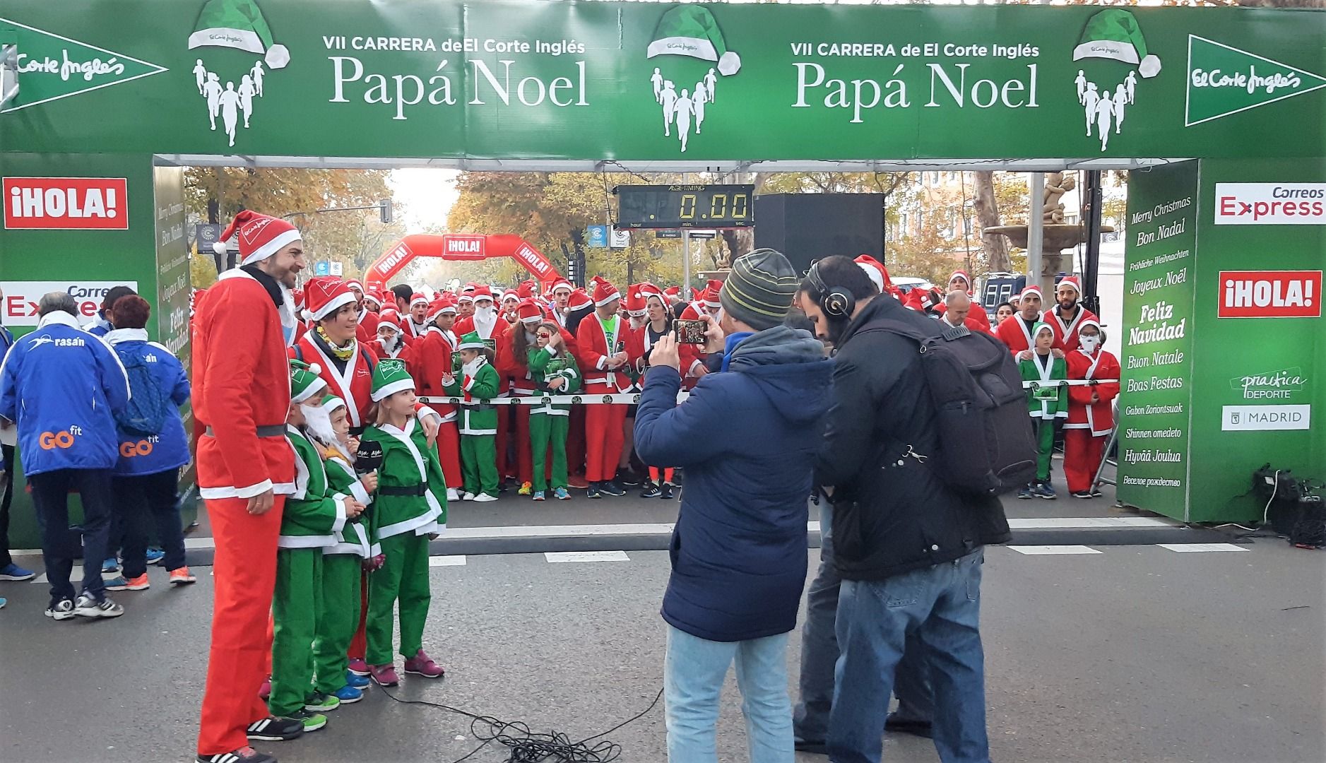 El Ambiente de la Carrera de Papá Noel 2018-7