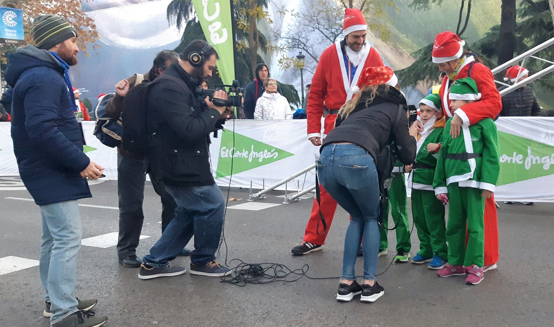 El Ambiente de la Carrera de Papá Noel 2018-7