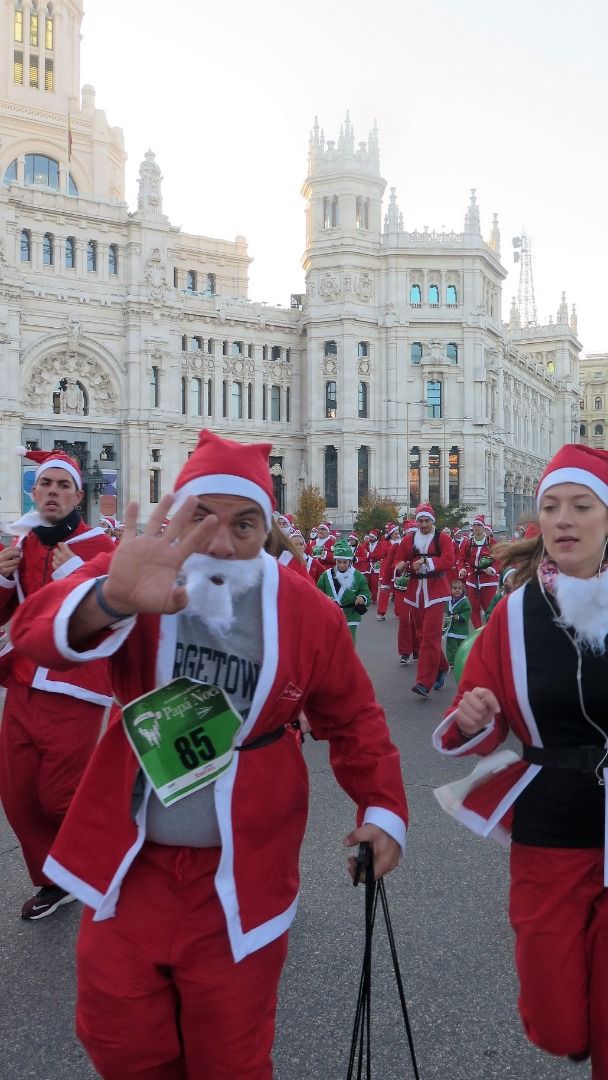 El Ambiente de la Carrera de Papá Noel 2018-9
