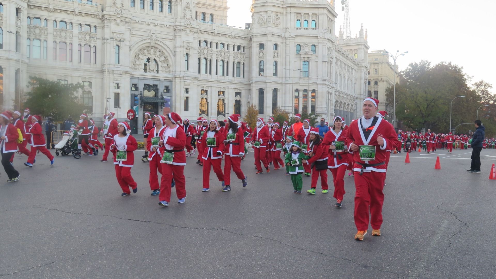 El Ambiente de la Carrera de Papá Noel 2018-9