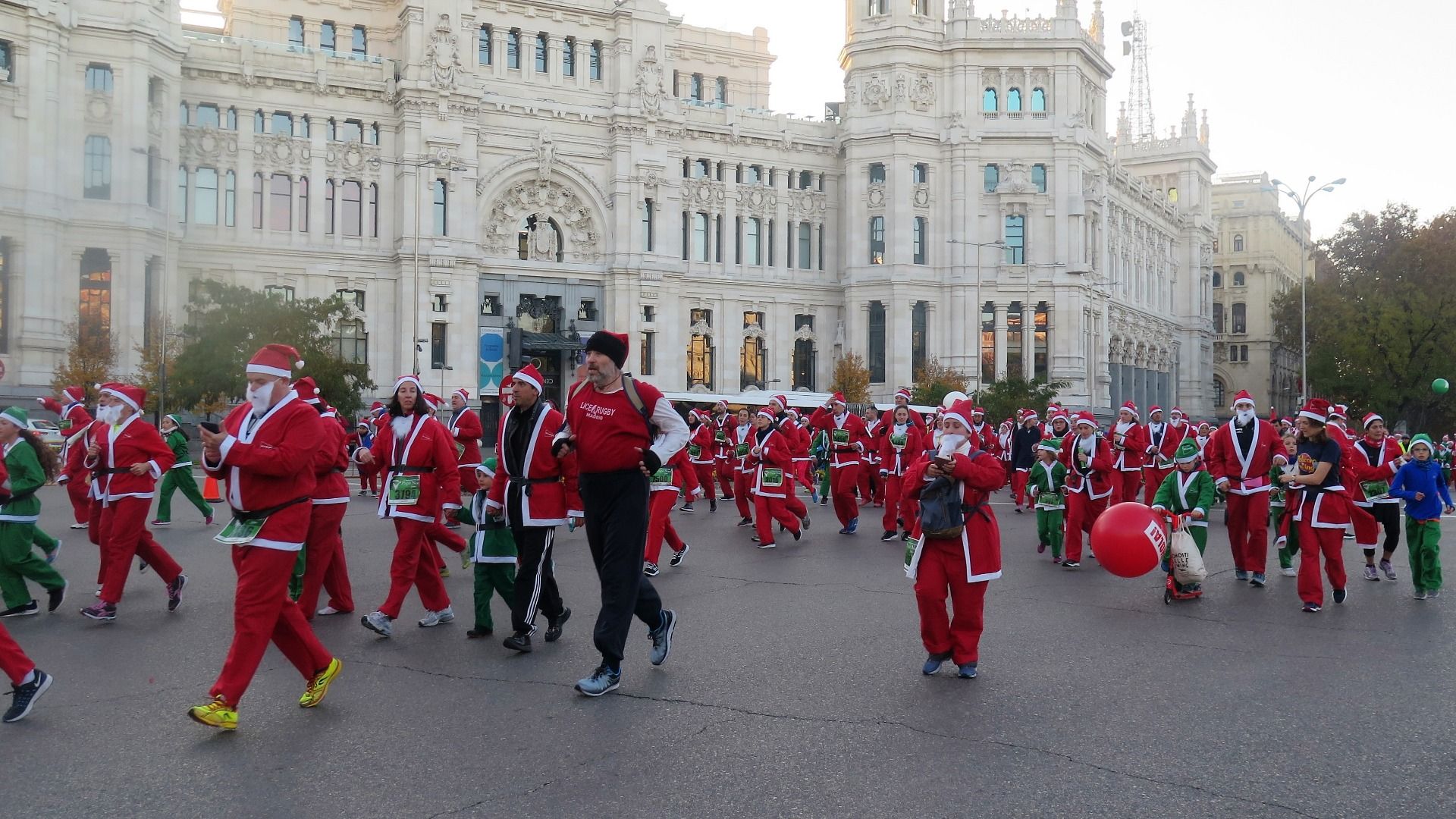 El Ambiente de la Carrera de Papá Noel 2018-9