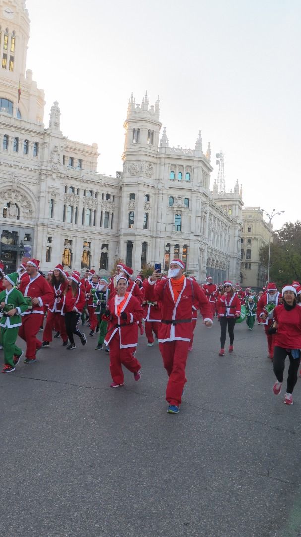 El Ambiente de la Carrera de Papá Noel 2018-9