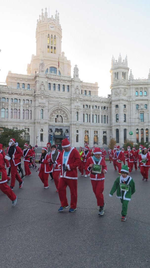 El Ambiente de la Carrera de Papá Noel 2018-9