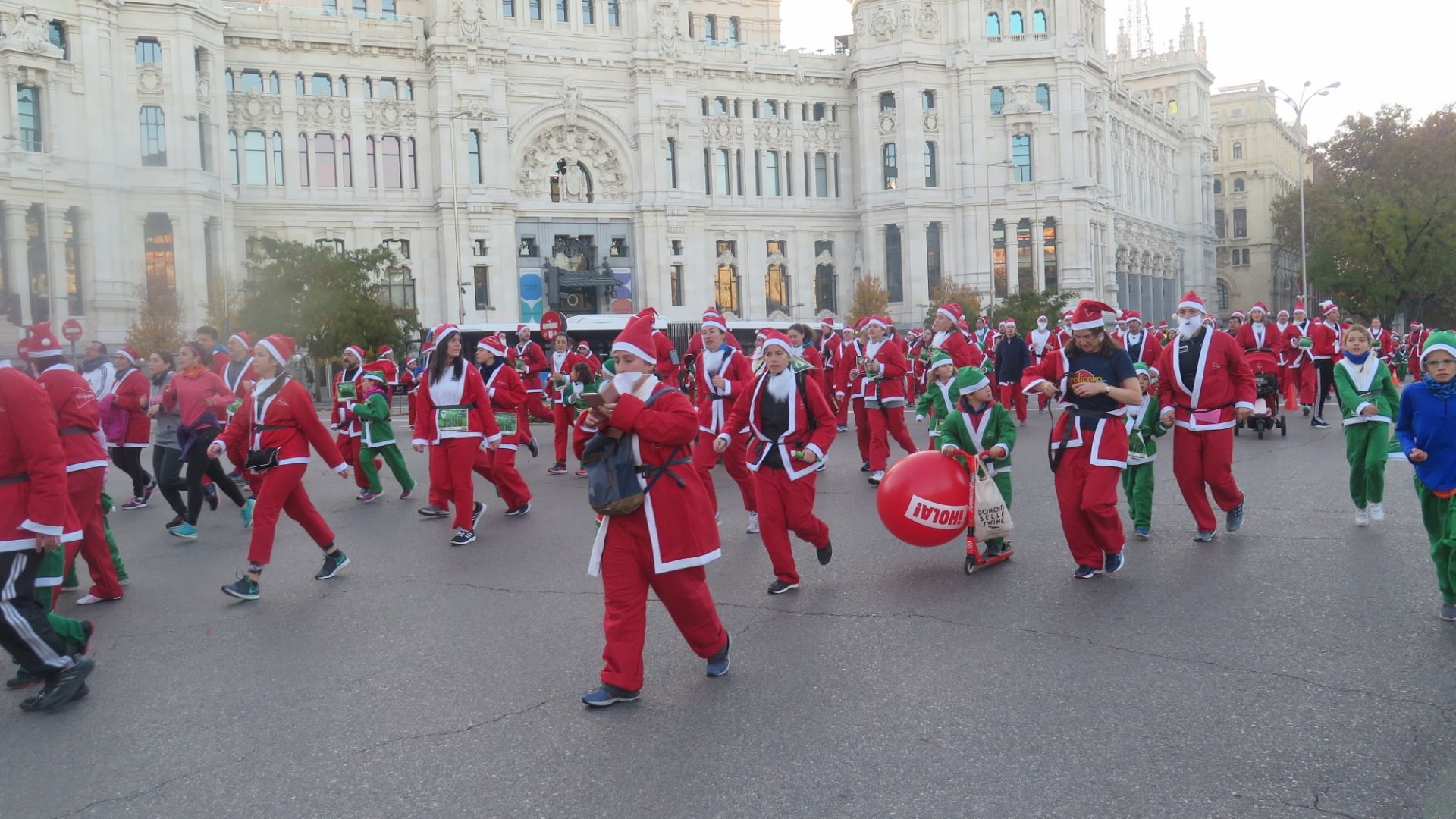 El Ambiente de la Carrera de Papá Noel 2018-10