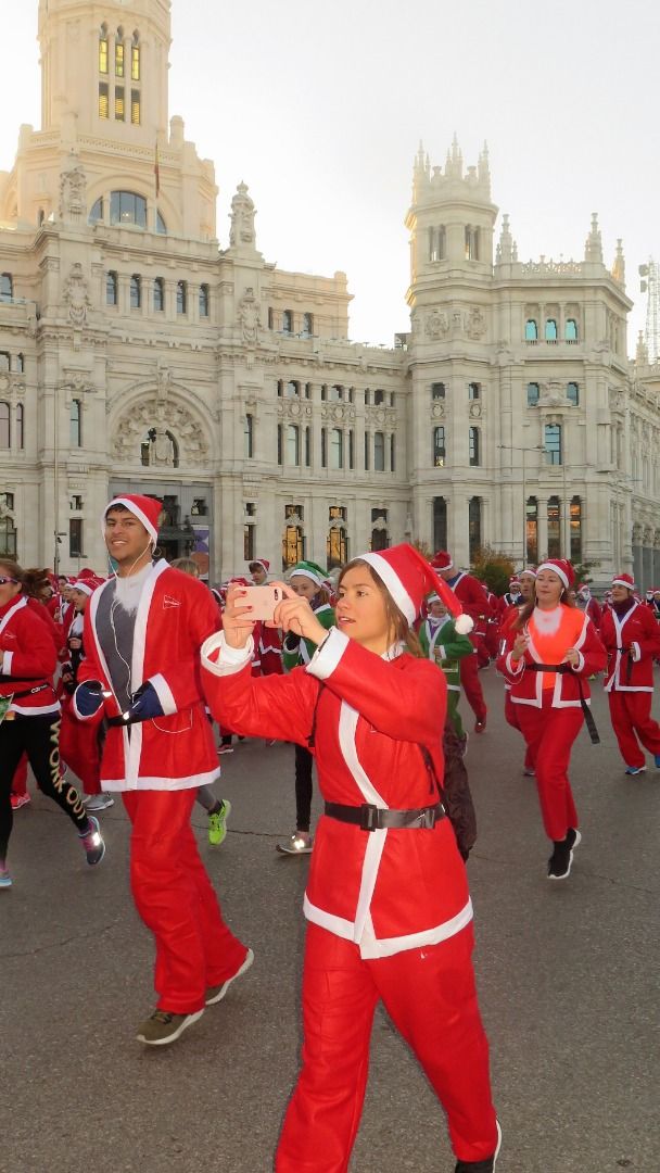 El Ambiente de la Carrera de Papá Noel 2018-9