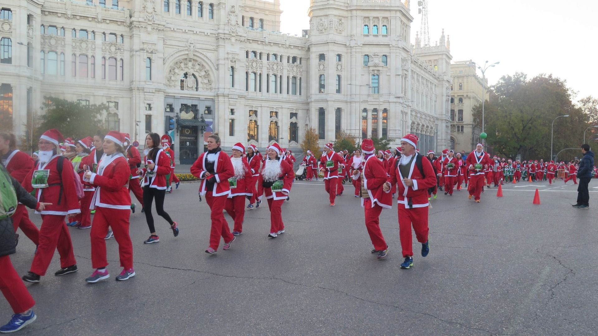 El Ambiente de la Carrera de Papá Noel 2018-9