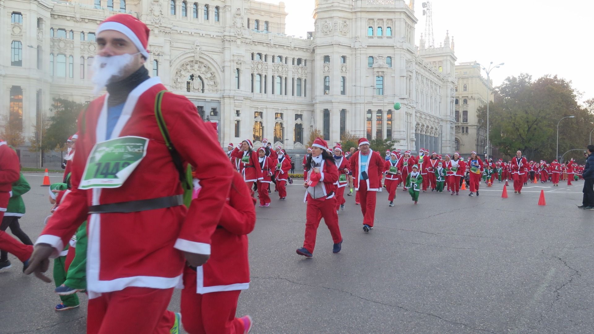 El Ambiente de la Carrera de Papá Noel 2018-9