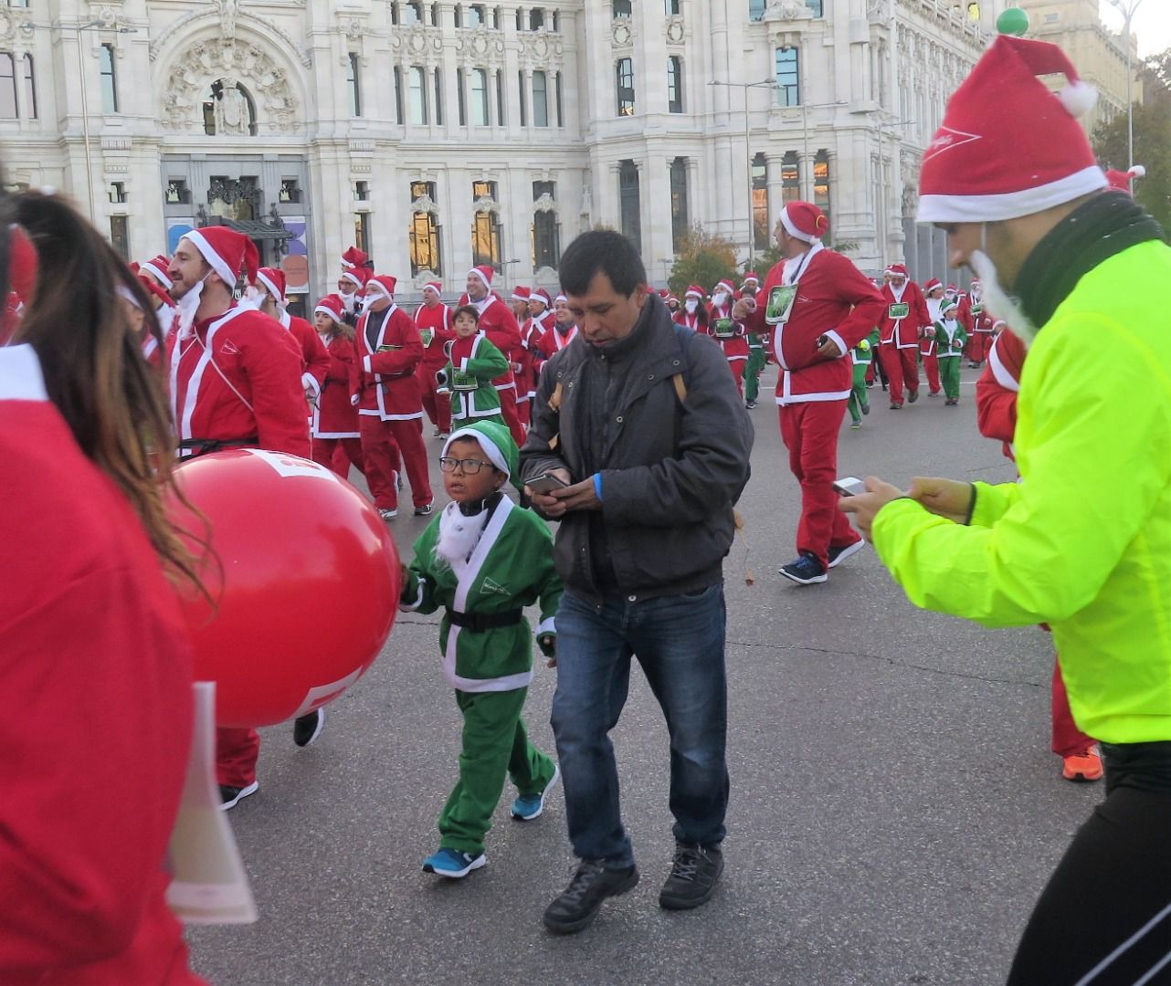 El Ambiente de la Carrera de Papá Noel 2018-10