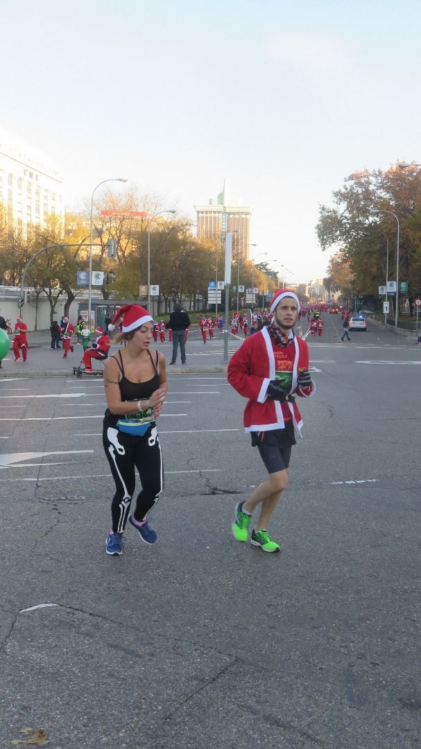 El Ambiente de la Carrera de Papá Noel 2018-12