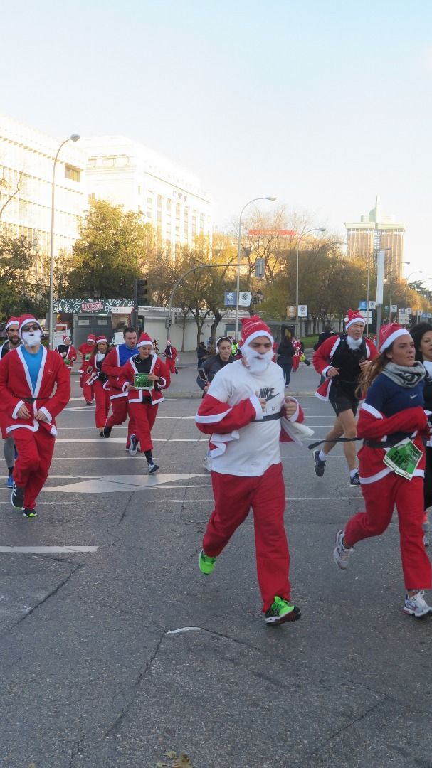 El Ambiente de la Carrera de Papá Noel 2018-12