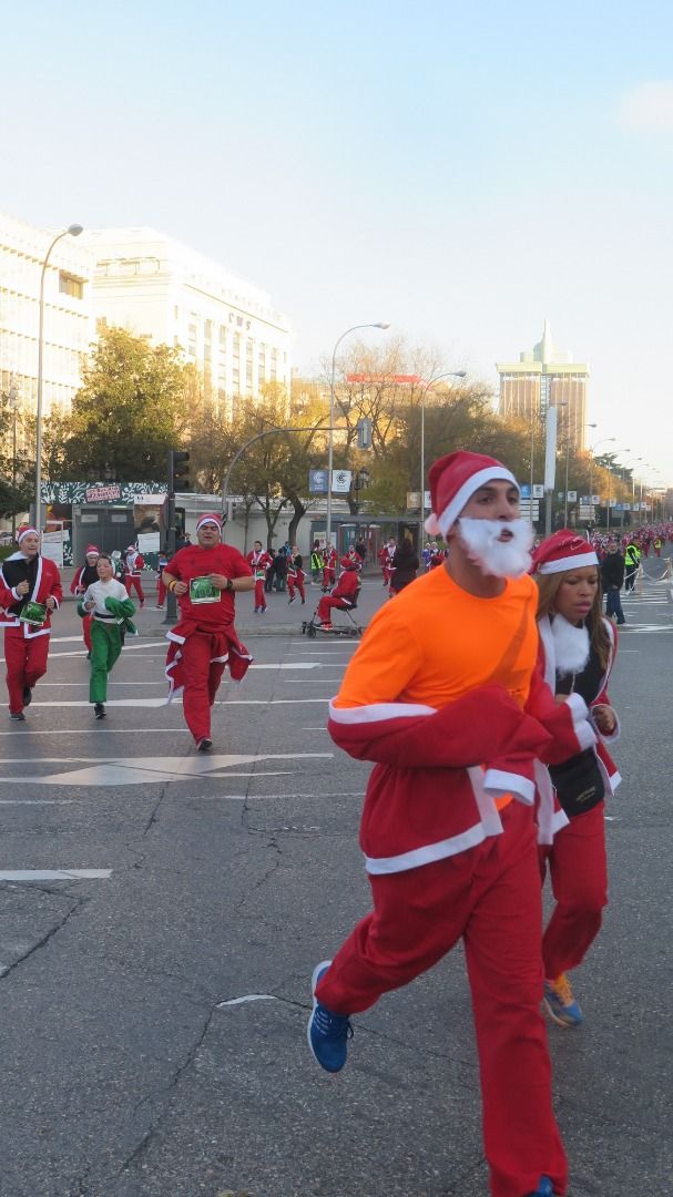 El Ambiente de la Carrera de Papá Noel 2018-12