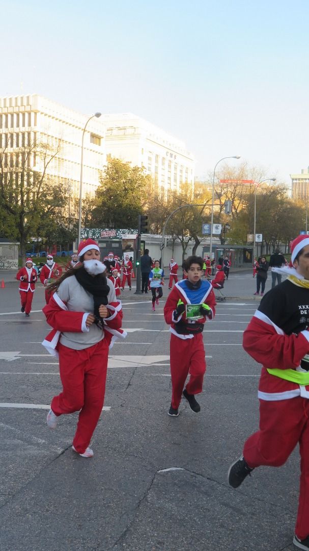 El Ambiente de la Carrera de Papá Noel 2018-12