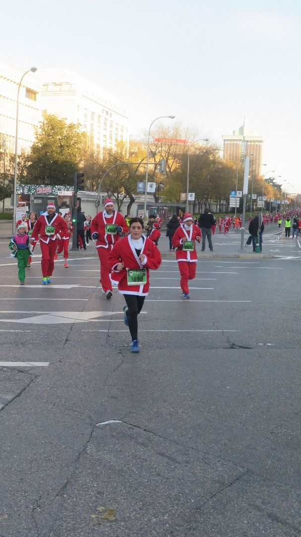 El Ambiente de la Carrera de Papá Noel 2018-11