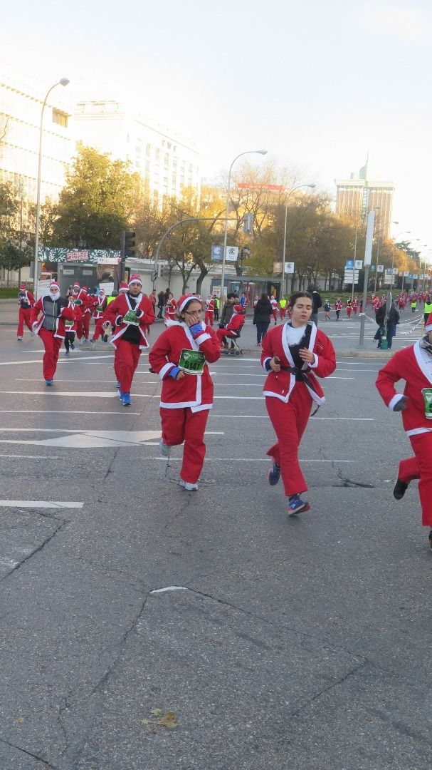 El Ambiente de la Carrera de Papá Noel 2018-11