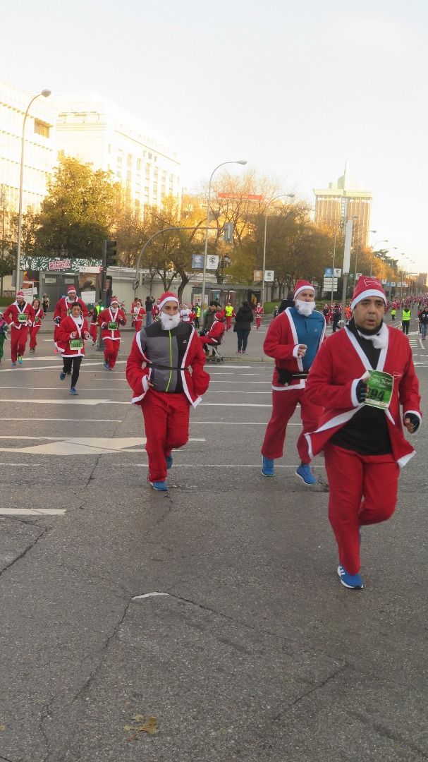 El Ambiente de la Carrera de Papá Noel 2018-11