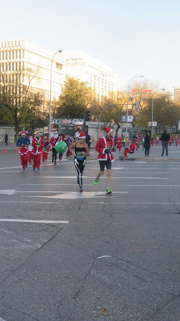 El Ambiente de la Carrera de Papá Noel 2018-12