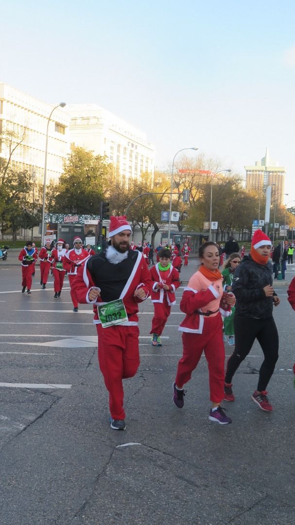 El Ambiente de la Carrera de Papá Noel 2018-12