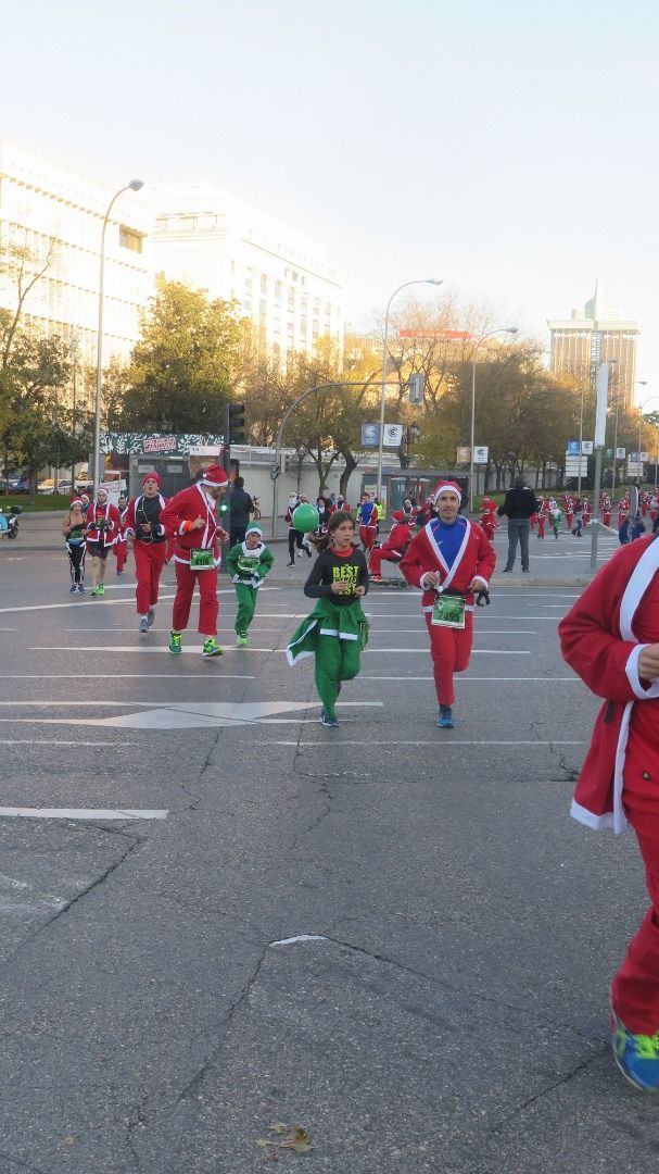 El Ambiente de la Carrera de Papá Noel 2018-12