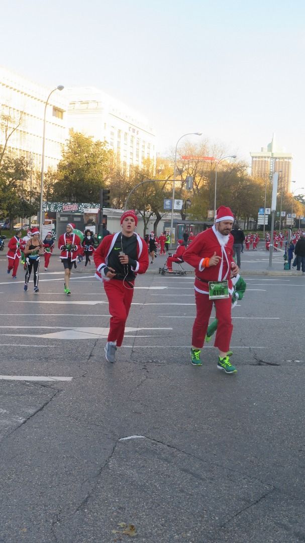 El Ambiente de la Carrera de Papá Noel 2018-12