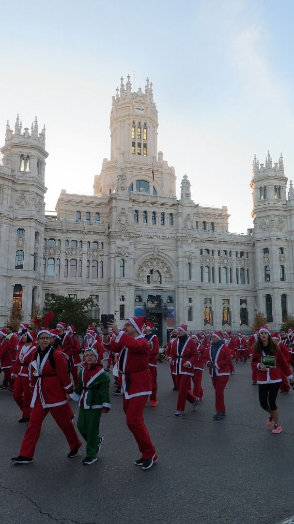 El Ambiente de la Carrera de Papá Noel 2018-10