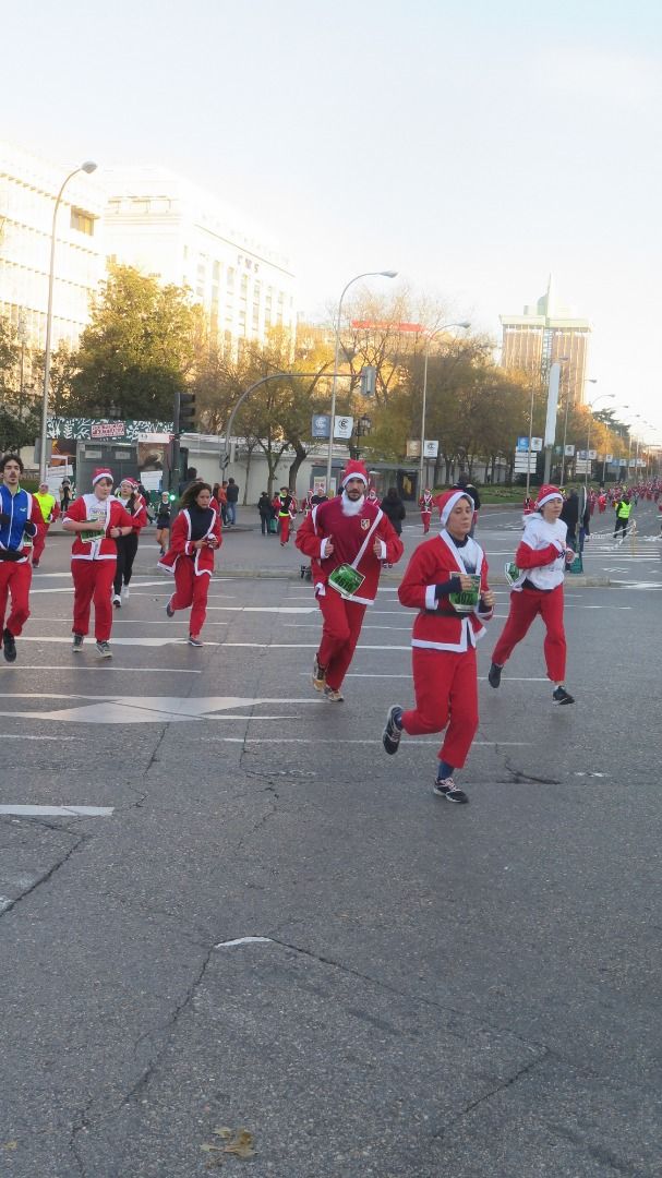 El Ambiente de la Carrera de Papá Noel 2018-11