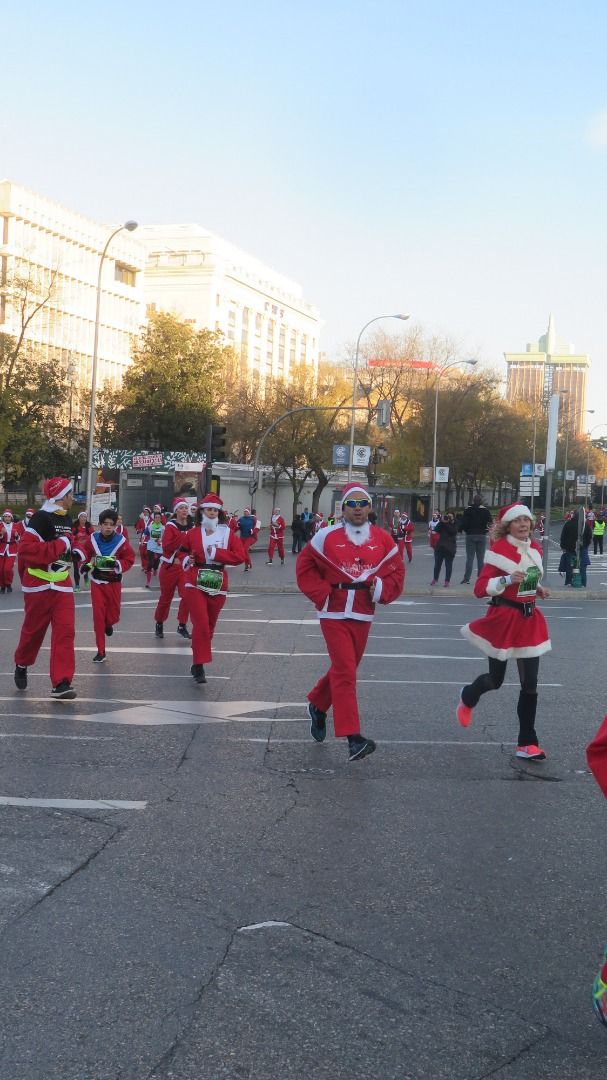 El Ambiente de la Carrera de Papá Noel 2018-12
