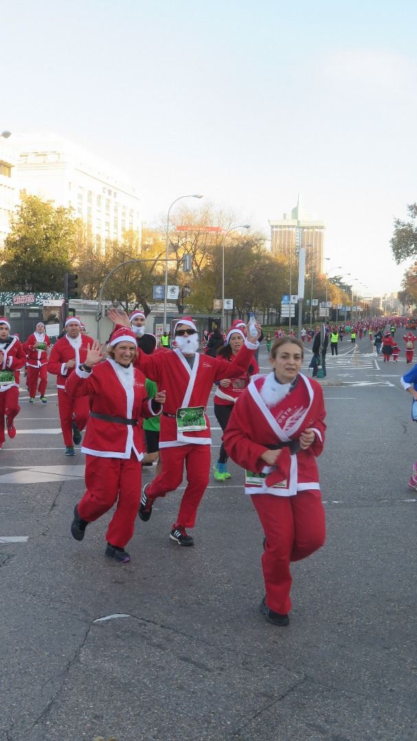 El Ambiente de la Carrera de Papá Noel 2018-12