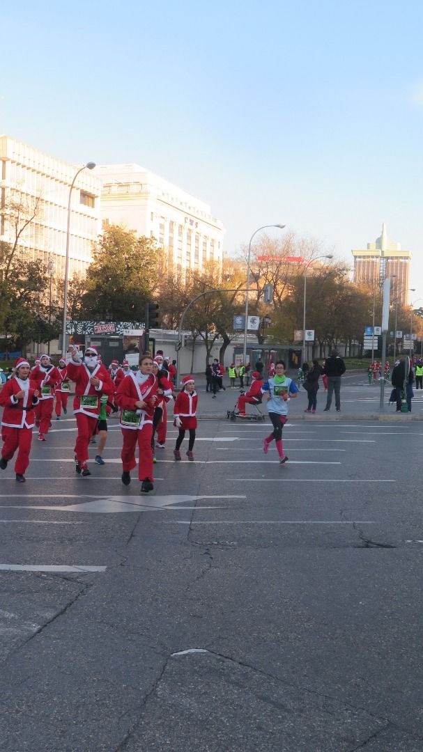 El Ambiente de la Carrera de Papá Noel 2018-12
