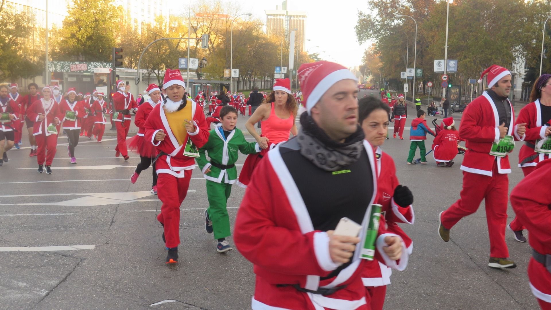 El Ambiente de la Carrera de Papá Noel 2018-13