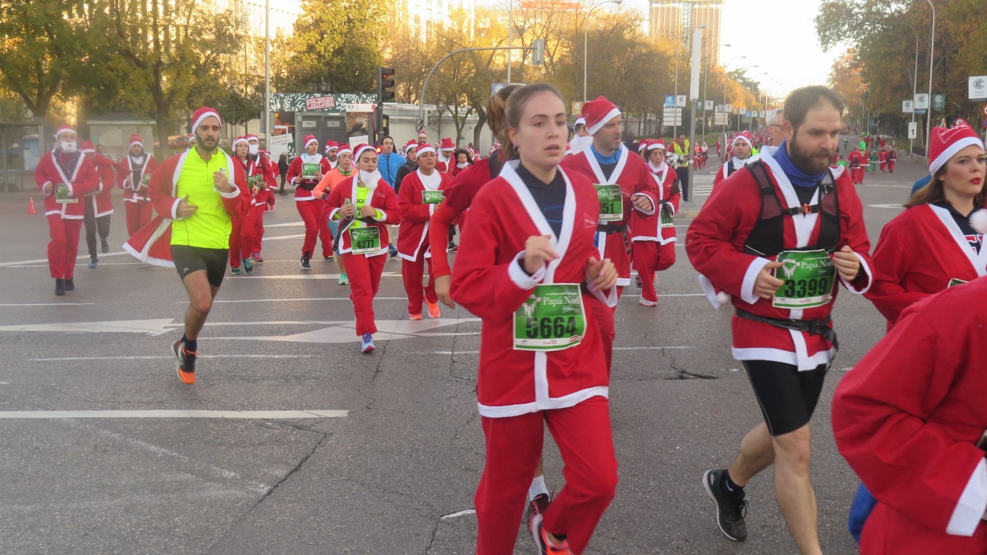 El Ambiente de la Carrera de Papá Noel 2018-13