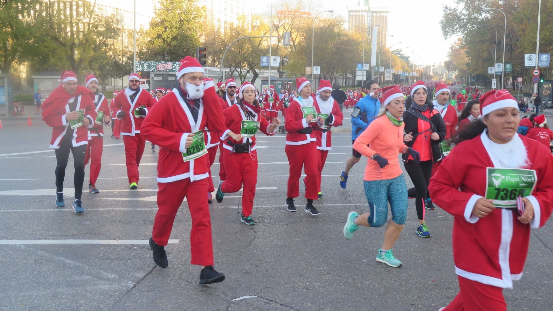 El Ambiente de la Carrera de Papá Noel 2018-13