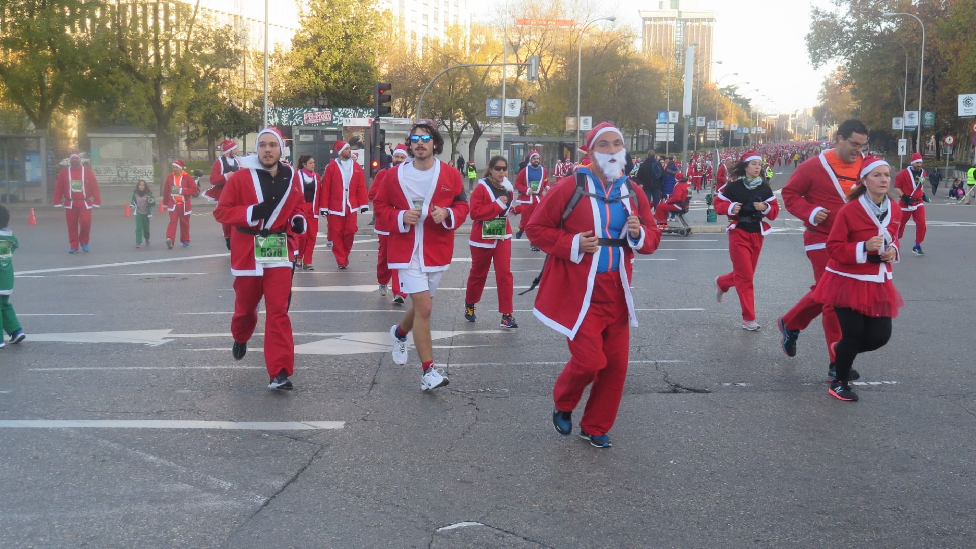 El Ambiente de la Carrera de Papá Noel 2018-14