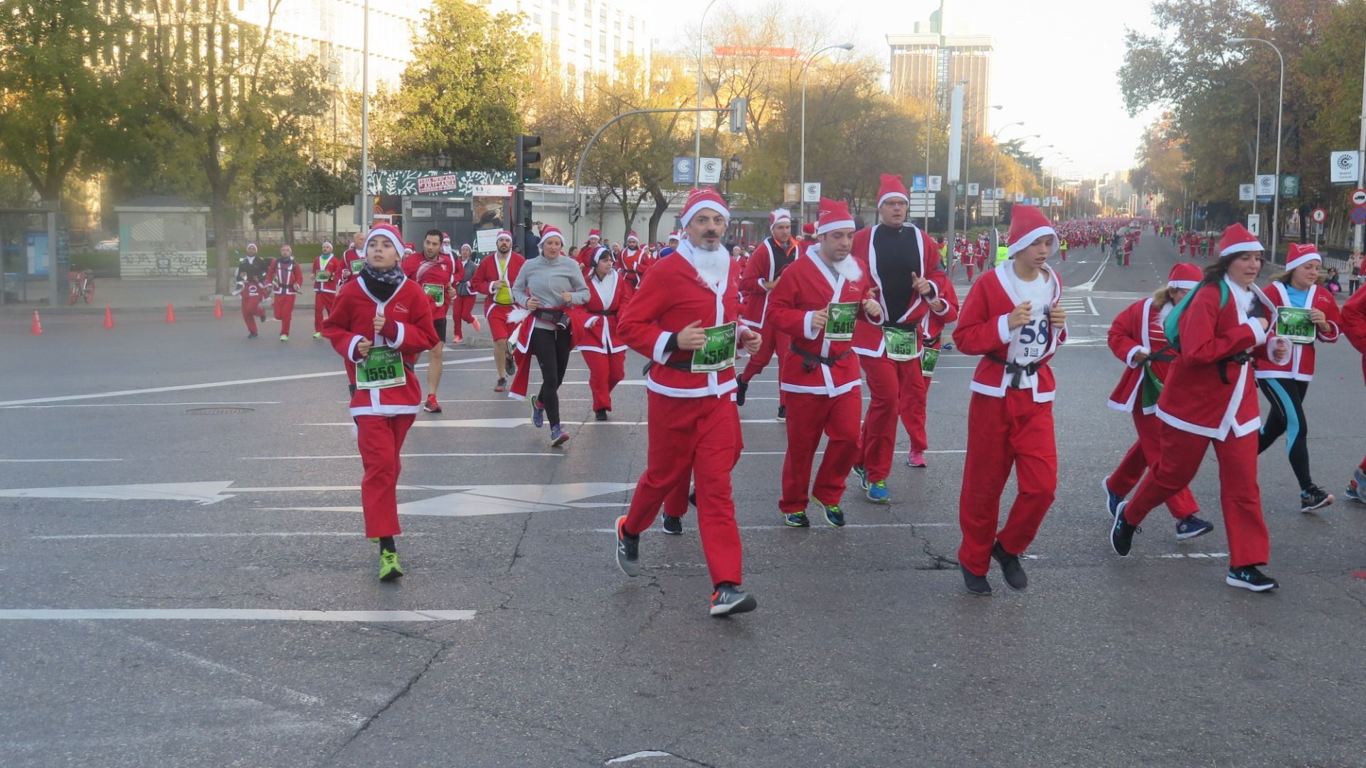 El Ambiente de la Carrera de Papá Noel 2018-14