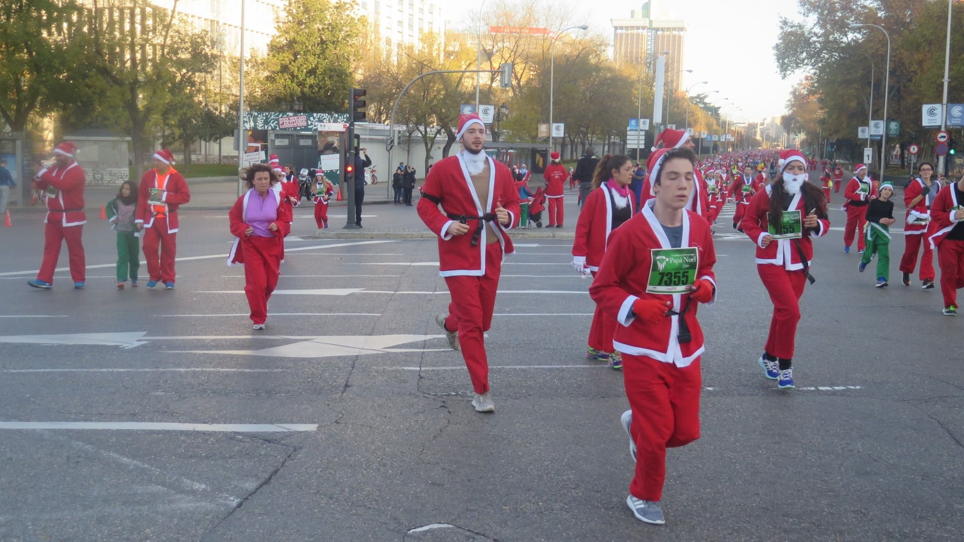 El Ambiente de la Carrera de Papá Noel 2018-14